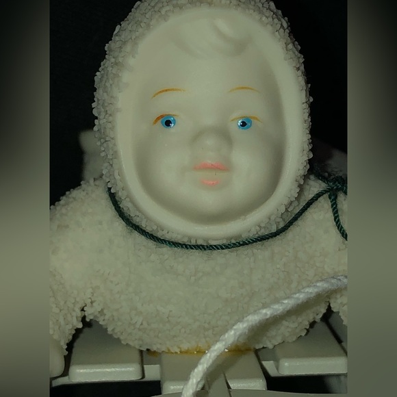 Slip Sliding Away Snow Babies Retired New In Box - Picture 2 of 7
